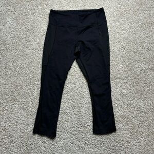 Lululemon Mesh Accent Dual Fabric Crops